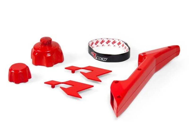 Kit de accesorios para garrafa de gasolina RACETECH R15 - Rojo