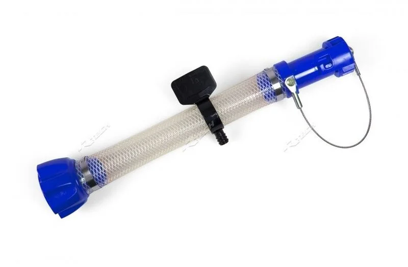 Kit completo de tubo de combustible para garrafa de gasolina RACETECH R15 - Azul