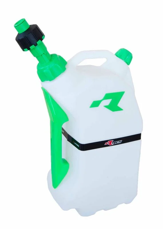 Garrafa de gasolina de llenado rápido RACETECH R15 - Verde