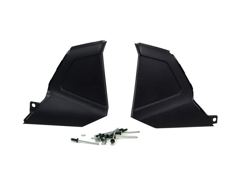 Tapas laterales para caja de filtro RACETECH - Negro