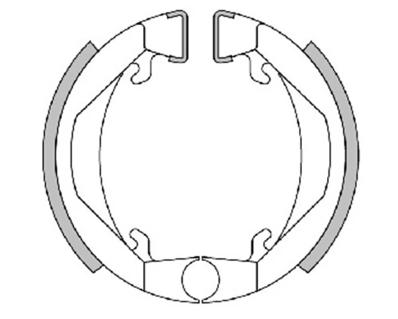 Zapata de freno POLINI For Race 80x18mm
