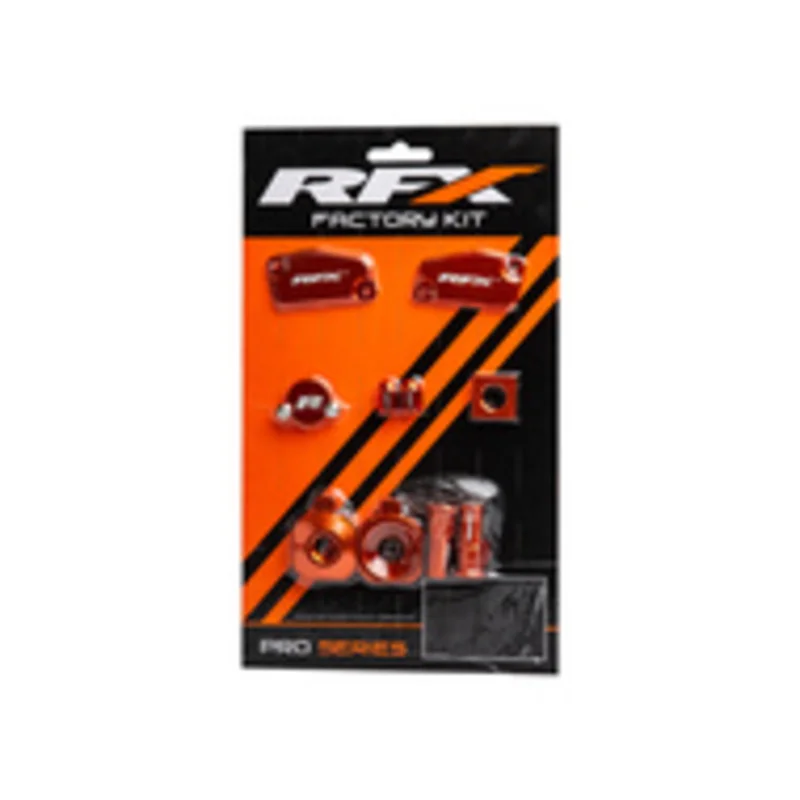 Kit anodizado de estética RFX Factory - rojo