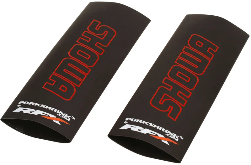 Protector de horquilla superior RFX Race Series Forkshrink con logo Showa - Rojo
