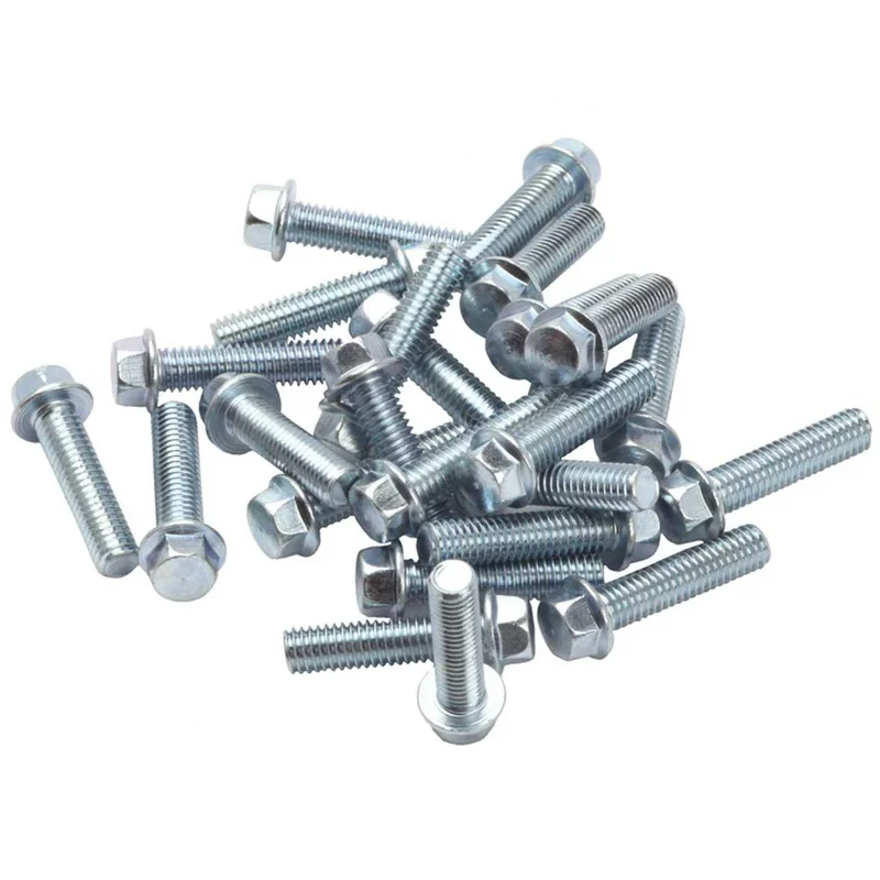 Tornillo con brida cabeza hexagonal RFX M6x45mm - Paquete de 25