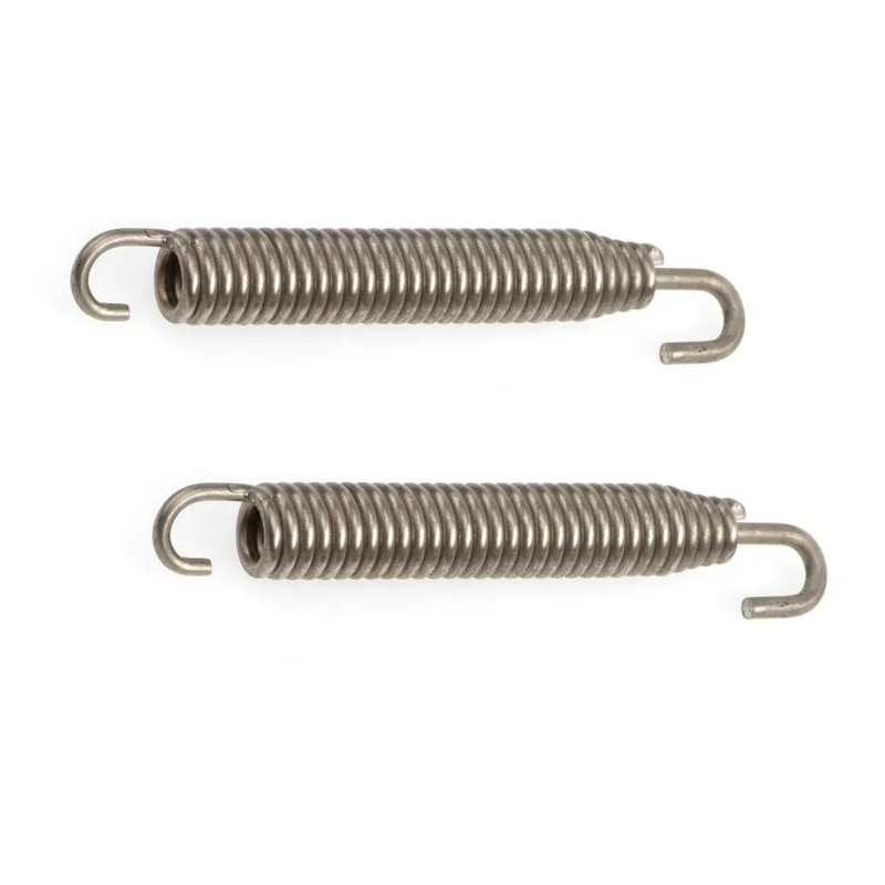 Muelles de escape RFX Race acero inoxidable - 90mm - Pareja