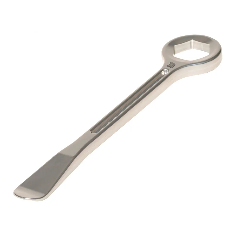 Desmontable RFX Race cuchara y llave de 30mm - Aluminio
