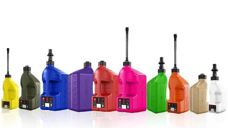 Garrafa de gasolina TUFF JUG verde con tapón Ripper G3 - 2,5G/10L