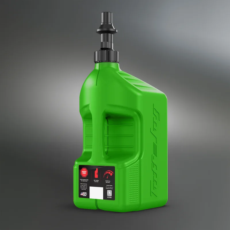 Garrafa de gasolina TUFF JUG verde con tapón Ripper G3 - 5G/20L