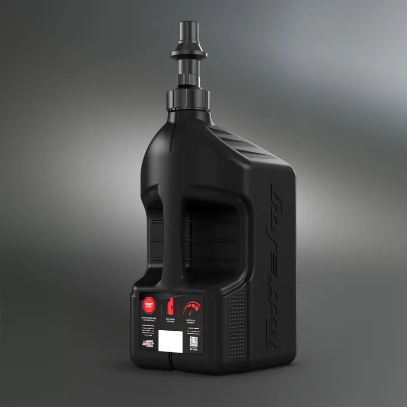 Garrafa de gasolina TUFF JUG negro con tapón Ripper G3 - 5G/20L