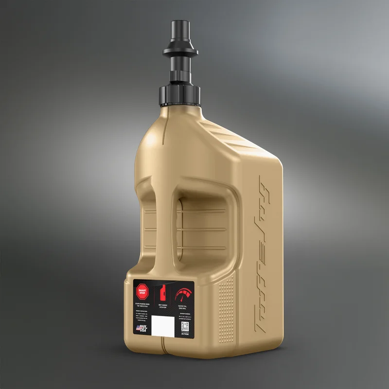 Garrafa de gasolina TUFF JUG beige con tapón Ripper G3 - 5G/20L