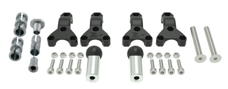 Kit de montaje de paramanos RACETECH HP3 - Ø22/28,6 mm