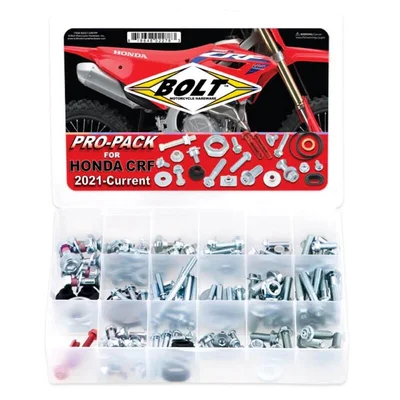 Kit tornillería de plásticos BOLT Pro · Ref. 2021-CRFPP
