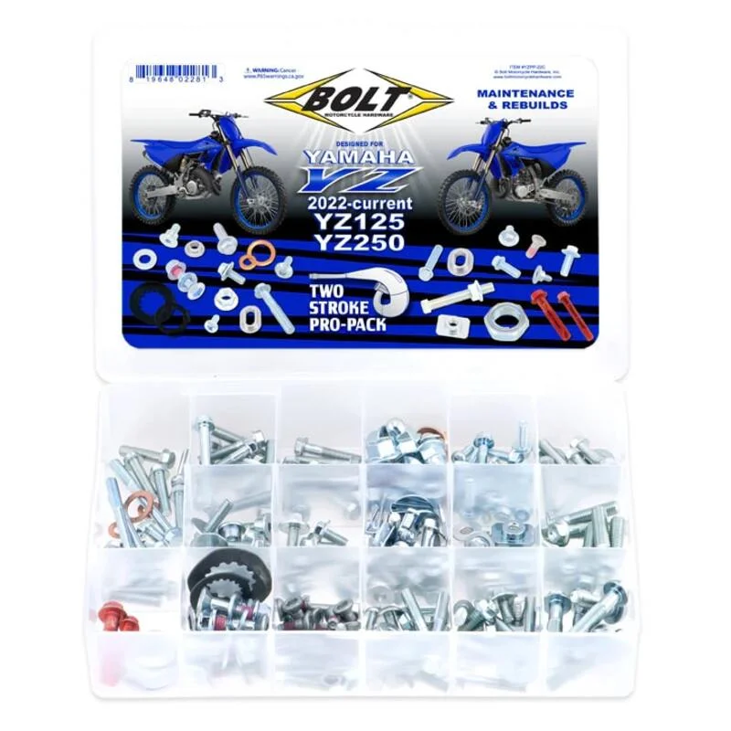 Kit tornillería de plásticos BOLT Pro Pack
