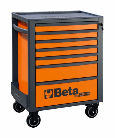 Carro de taller móvil BETA de 7 cajones con 248 herramientas