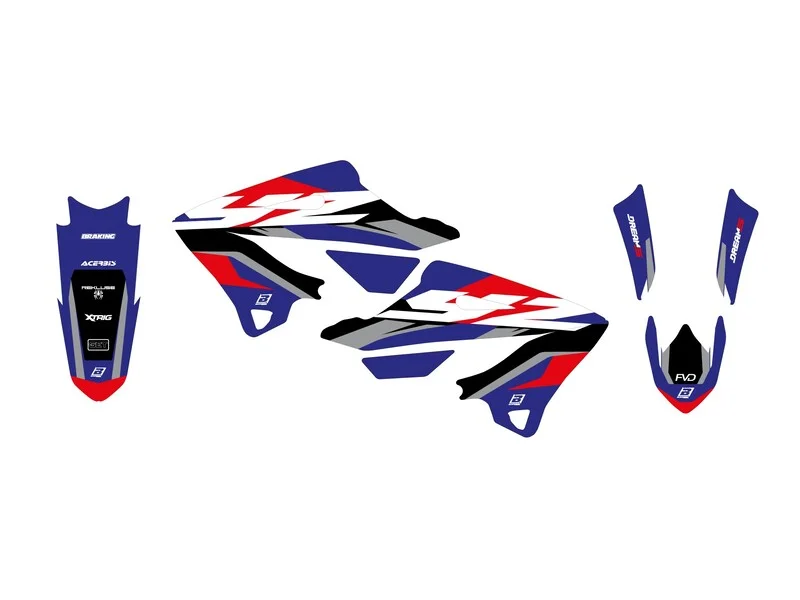 Kit adhesivos BLACKBIRD Dream Graphic 5