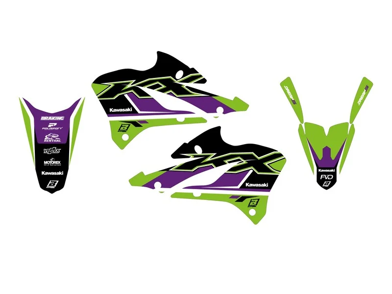 Kit adhesivos BLACKBIRD Dream Graphic 5