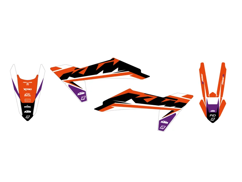 Kit adhesivos BLACKBIRD Dream Graphic 5