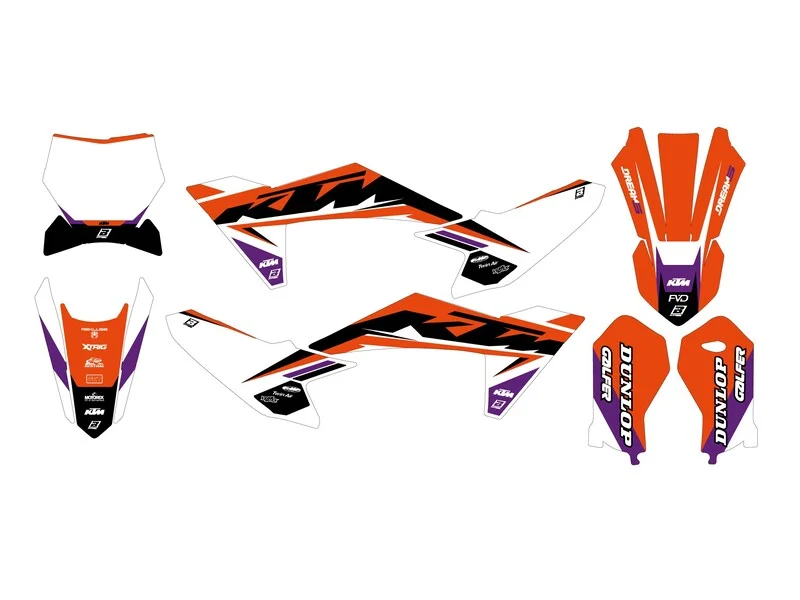 Kit adhesivos BLACKBIRD Dream Graphic 5