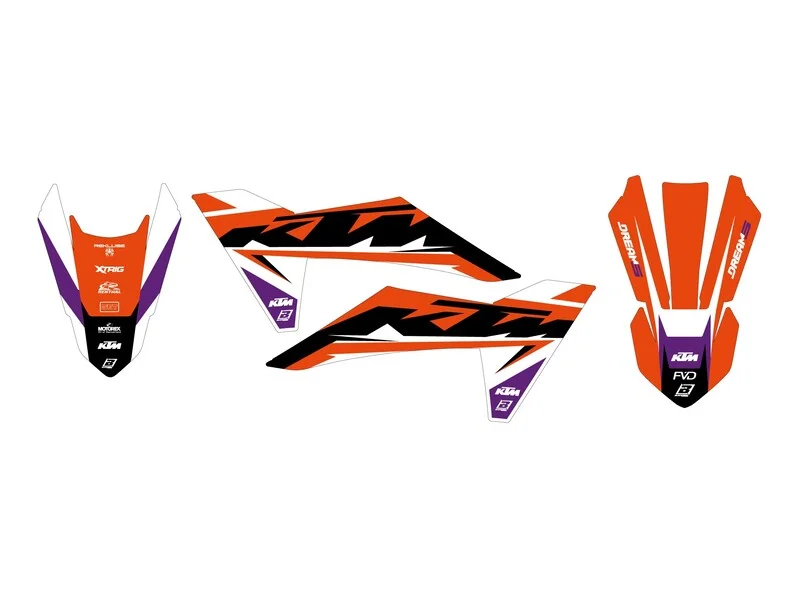 Kit adhesivos BLACKBIRD Dream Graphic 5