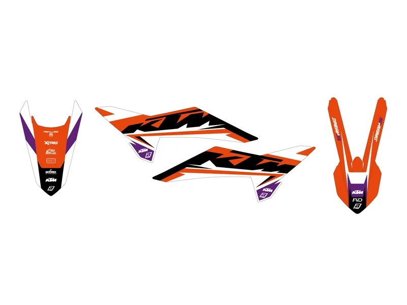 Kit adhesivos BLACKBIRD Dream Graphic 5