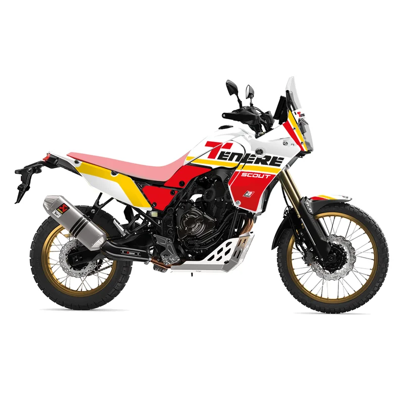 Kit de adhesivos BLACKBIRD Rally Ride - Rojo