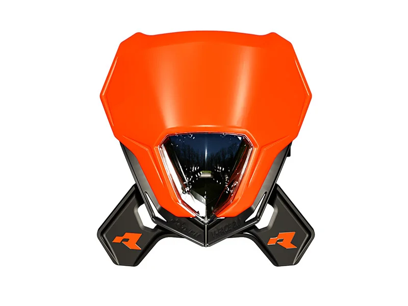 Careta con faro RACETECH V-FACE 2.0 LED