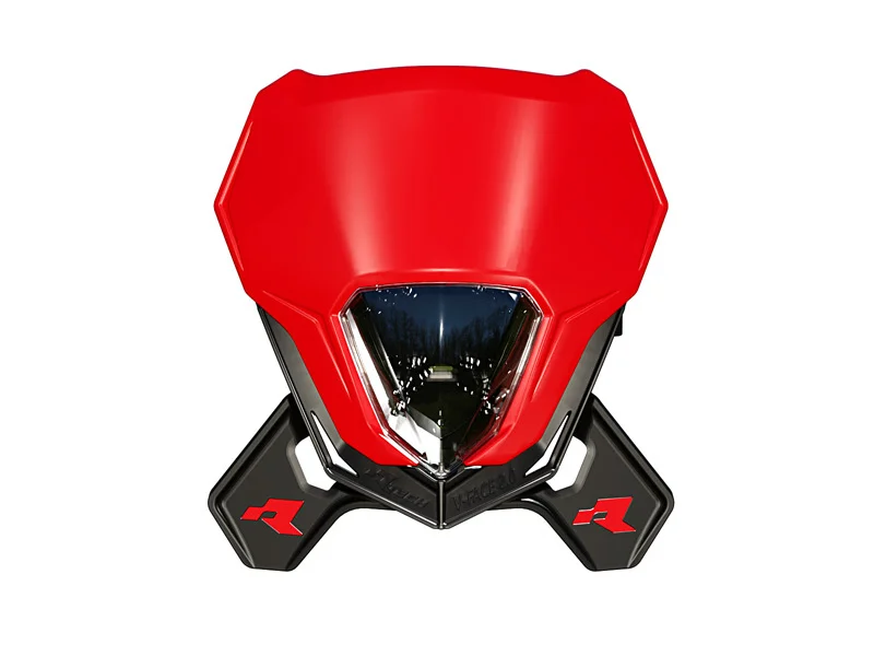 Careta con faro RACETECH V-FACE 2.0 LED