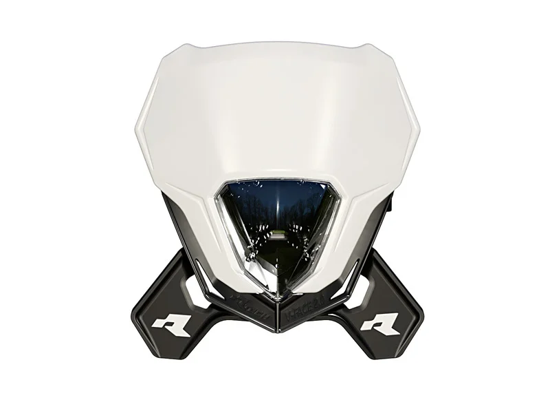 Careta con faro RACETECH V-FACE 2.0 LED