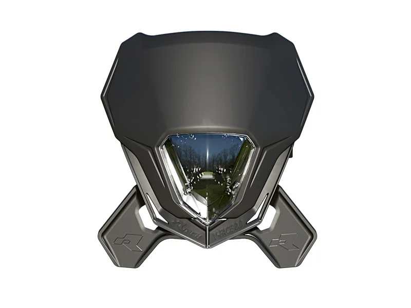 Careta con faro RACETECH V-FACE 2.0 LED