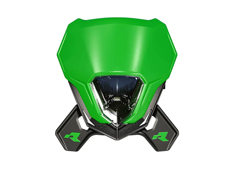 Careta con faro RACETECH V-FACE 2.0 LED