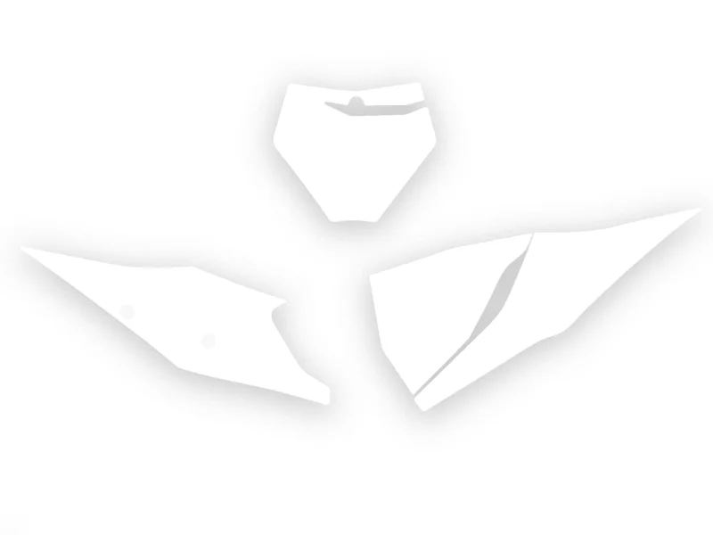 Juego adhesivos porta números BLACKBIRD