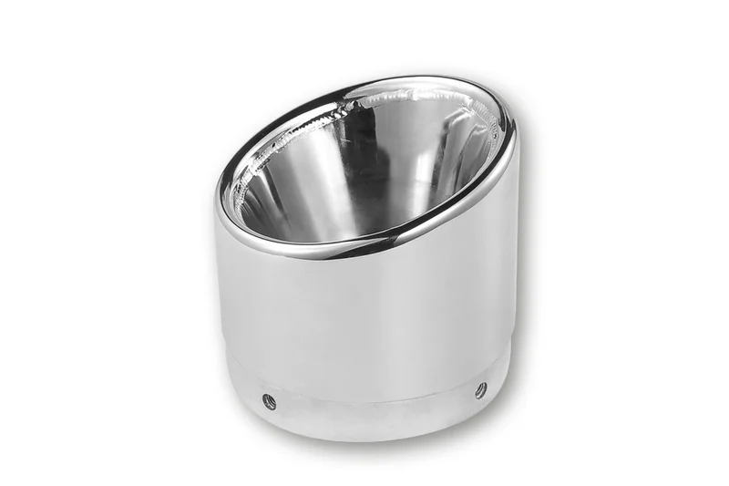 IXIL IRONHEAD Endcap Slashed, Crome Ø112mm