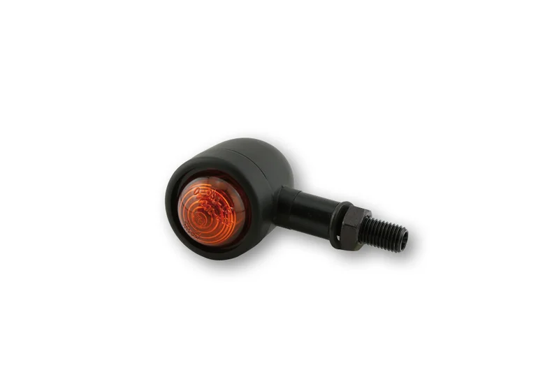 Intermitente HIGHSIDER smart Old School Type 1 - cristal naranja - homologado E - Pareja