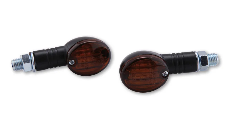 Intermitente HIGHSIDER smart Micro-Flash Mini - cristal ahumado - homologado E - Pareja