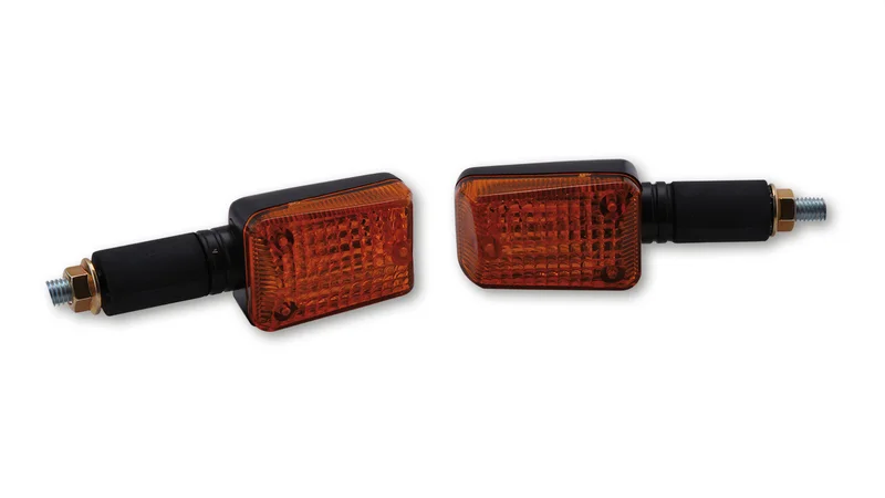 Intermitente HIGHSIDER smart Mini - cristal naranja - homologado E - Pareja