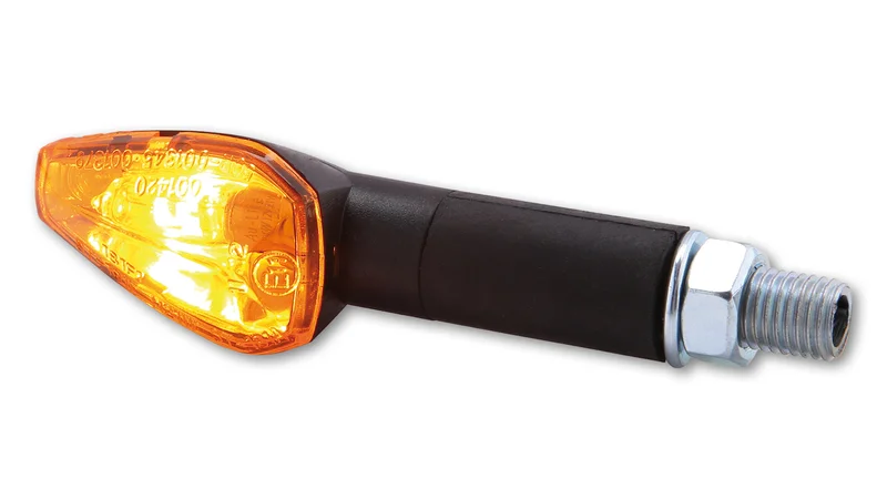 Intermitente HIGHSIDER smart Peak - cristal naranja - homologado E - Pareja