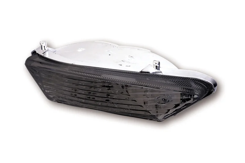 Piloto trasero LED HIGHSIDER smart estilo Honda - cristal ahumado - homologado E - 1 pieza