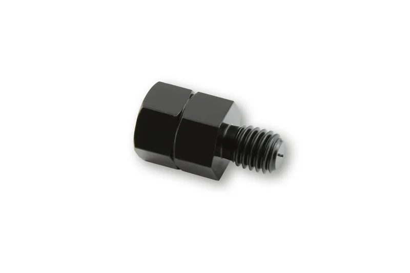 Adaptador de retrovisor HIGHSIDER smart de rosca derecha M10 a rosca izquierda M8 - negro