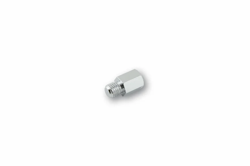 Adaptador de retrovisor HIGHSIDER smart de rosca derecha M8 a rosca derecha M10 - cromado