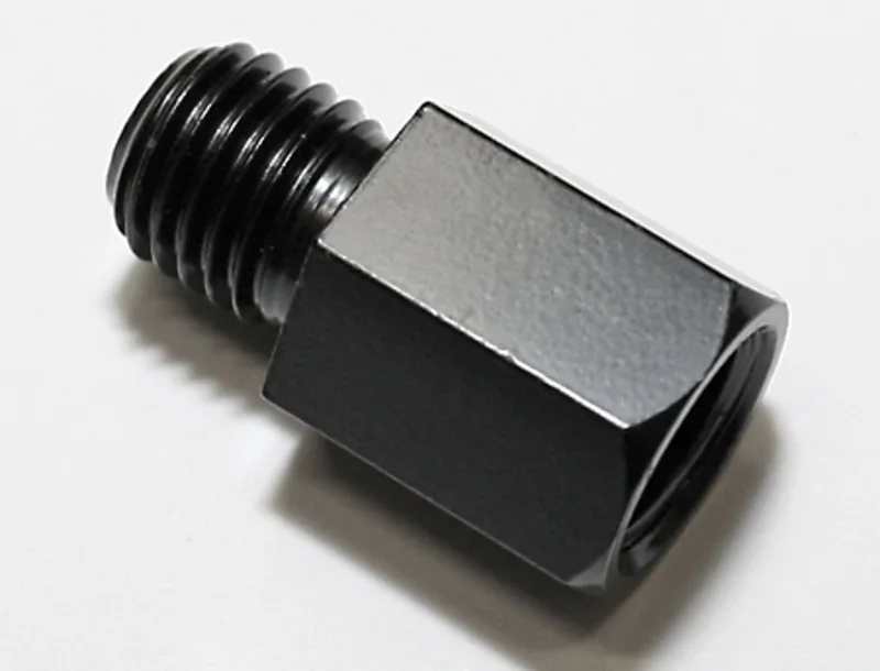 Adaptador de retrovisor HIGHSIDER smart de rosca derecha M10 a rosca derecha M10 - negro