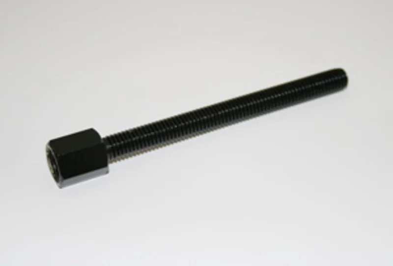 Adaptador de retrovisor HIGHSIDER smart de rosca derecha M10 a rosca derecha M8x85 mm - negro