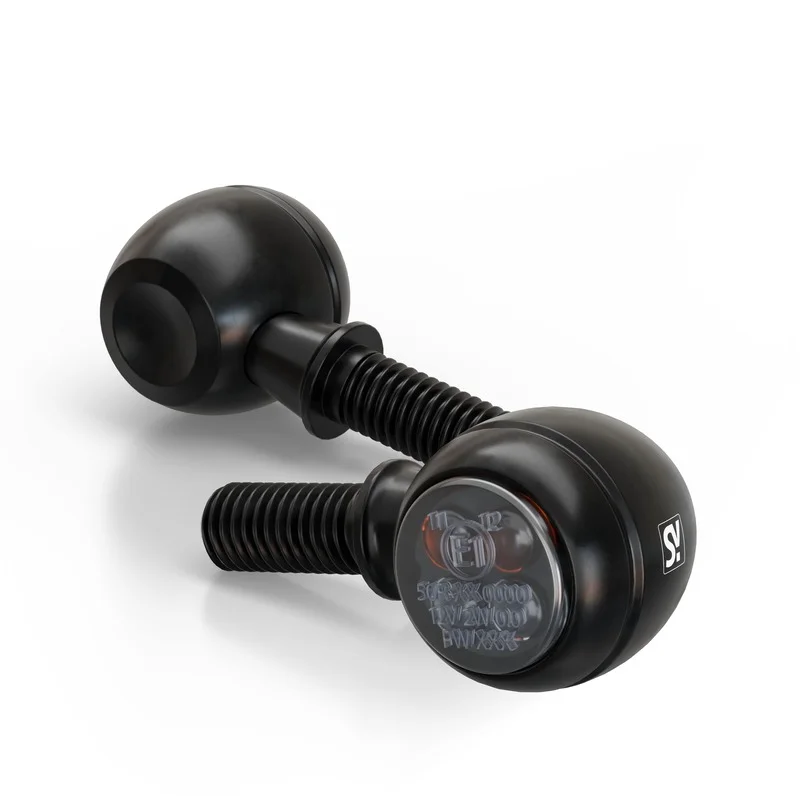 Piloto trasero/intermitente HIGHSIDER smart Circula-S 3in1 - cristal ahumado - homologado E - Pareja