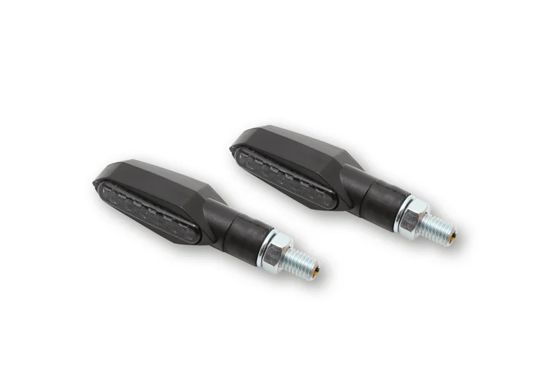 Intermitente LED HIGHSIDER smart Multiface - cristal ahumado - homologado E - Pareja