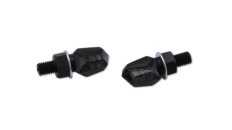 Intermitente LED HIGHSIDER smart Tiny - cristal ahumado - homologado E - Pareja