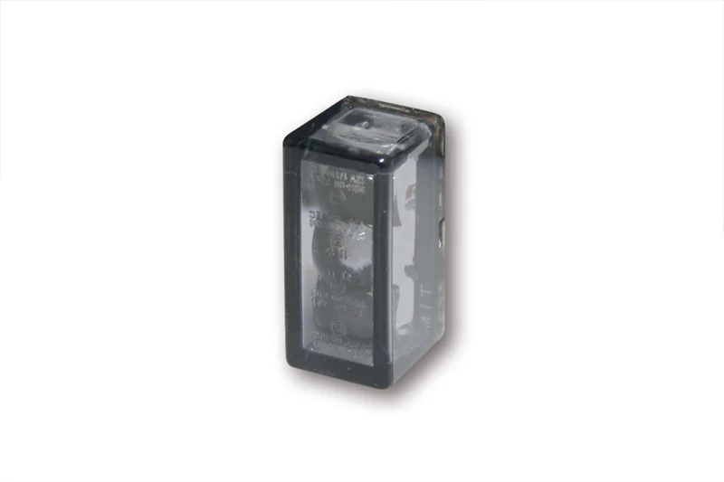 Intermitente LED HIGHSIDER smart Cube-V - cristal ahumado - homologado E - Pareja