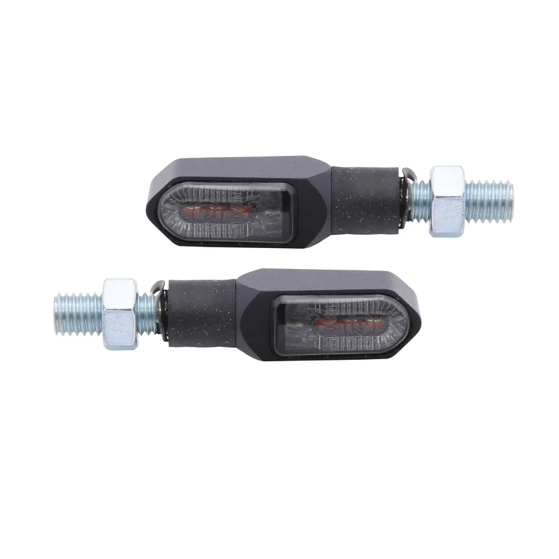Intermitente/luz de posición LED HIGHSIDER smart Namiko-TS 2in1 - cristal ahumado - homologado E - Pareja