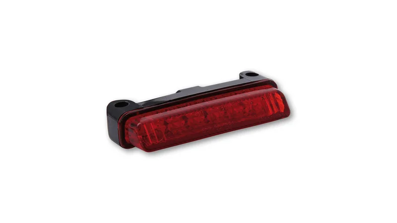 Piloto trasero LED HIGHSIDER smart Mini - cristal rojo - homologado E - 1 pieza