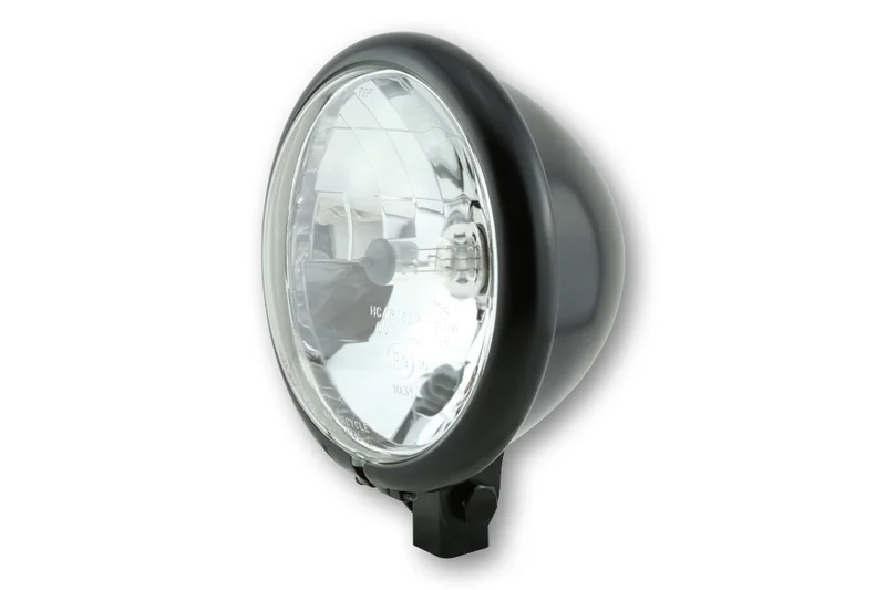 Faro delantero HIGHSIDER smart Bates Style - 5 3/4 inch - negro - 1 pieza