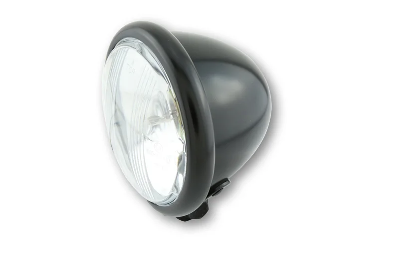 Faro delantero HIGHSIDER smart Bates Style - 4 1/2 inch - negro - 1 pieza