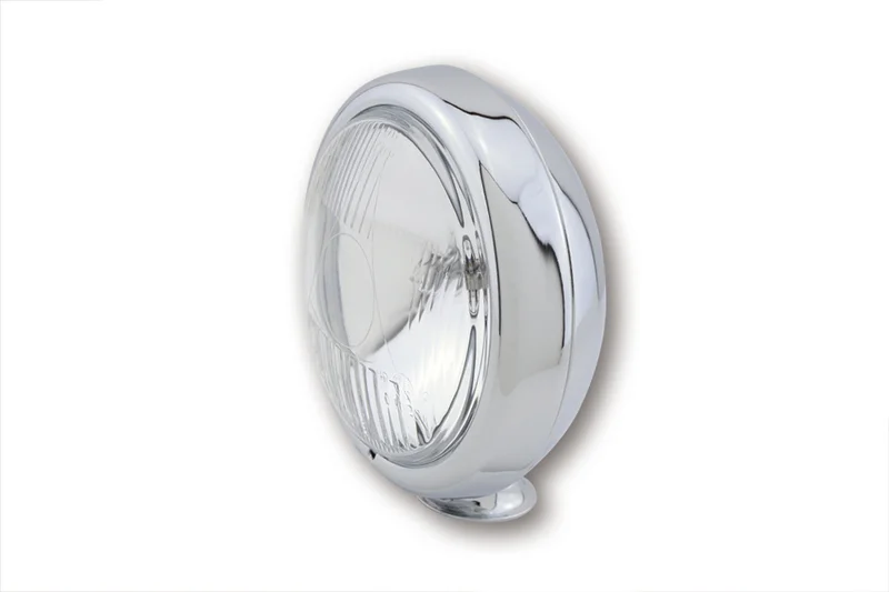 Faro delantero HIGHSIDER smart - 4 1/2 inch - cromado - 1 pieza